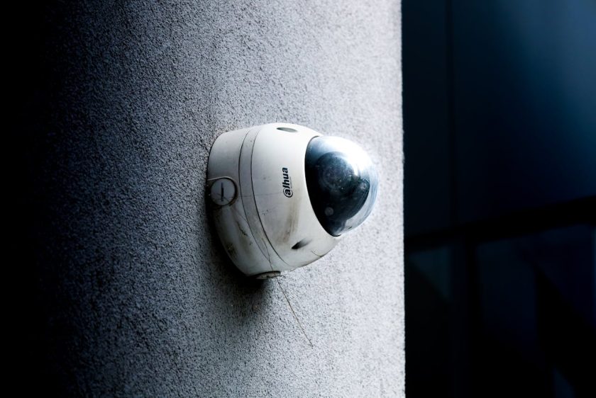 security camera installation