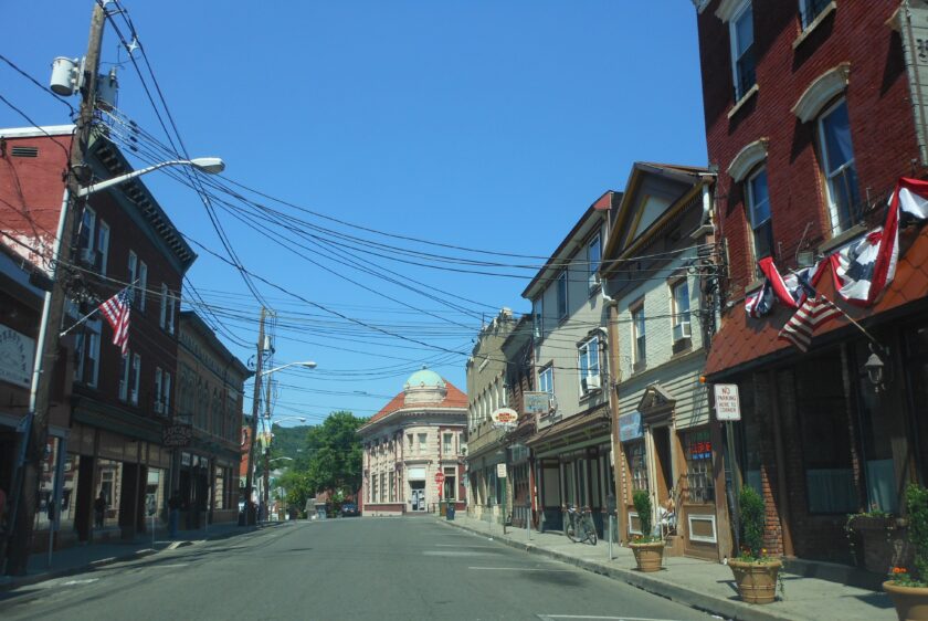 Downtown in the Village of Haverstraw