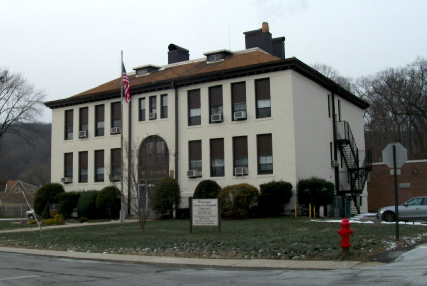 Former Main School building in Hillburn