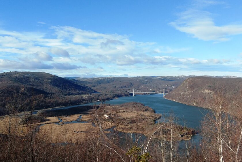 Bear Mountain Bridge and the Hudson Highlands in Rockland County