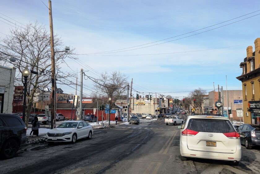 Downtown Spring Valley along Route 45
